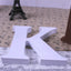 Wooden Letters Small 15cm Black Alphabet Wedding Home Birthday - X