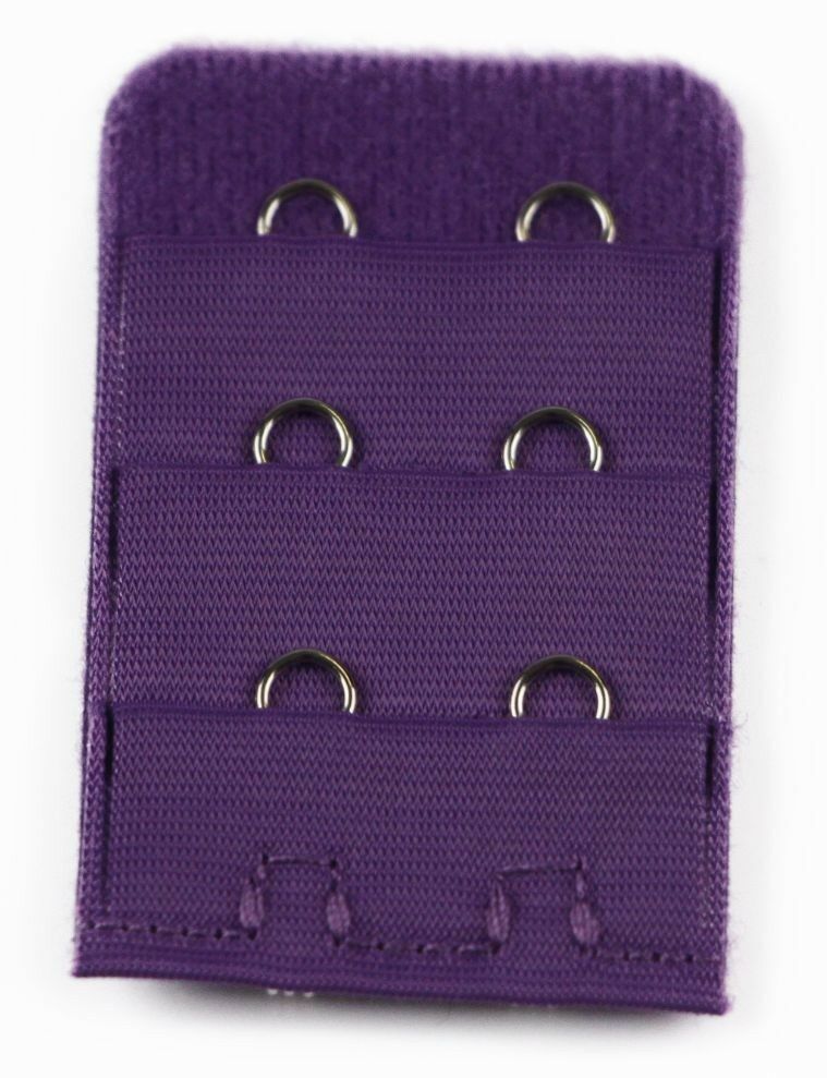 15 X Bra Extender Coloured Clip Hook Extenders Assorted Hooks And Colours