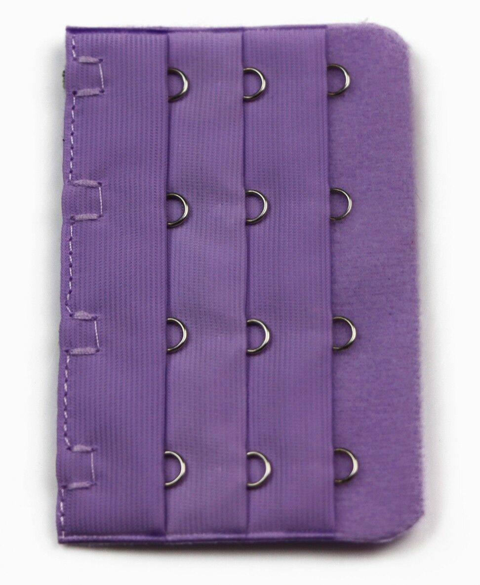 5 x Bra Extender Coloured Clip Hook Extenders Assorted Hooks And Colours