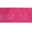 Hens Sash Diamante Crystal Sashes Bridal - Hot Pink