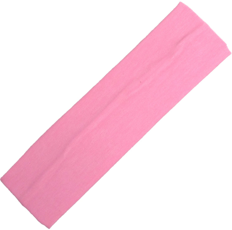 Headband - Womens Kids Elastic Girls Cotton Black White Pink Red Purple Stretchy