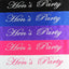 Hens Night Sash Hen's Party Bridal Sashes Bride Bridesmaid White Purple Pink