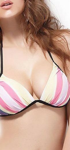 Womens Push Up Silicone Bra Inserts Breast Cleavage Chicken Fillets - Moon Shape