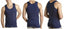 Bonds Mens 3 Pack Chesty Singlets Underwear Cotton Work Singlet White Black Navy