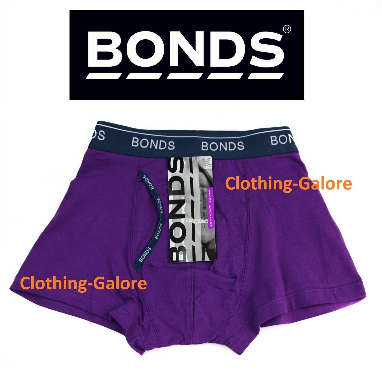 Authentic Bonds Mens Guyfront Trunk Trunks Underwear Shorts Briefs