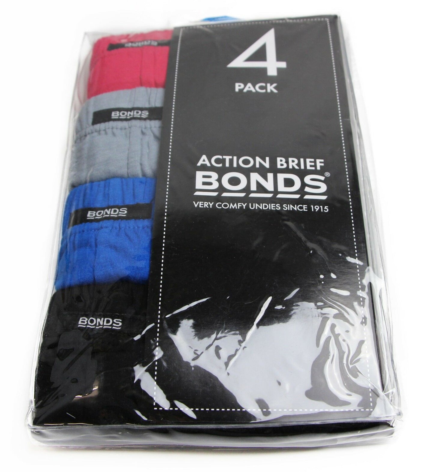 Mens Bonds 4 Pairs Action Hipster Briefs Brief Jocks Underwear - Choose Your Pairs