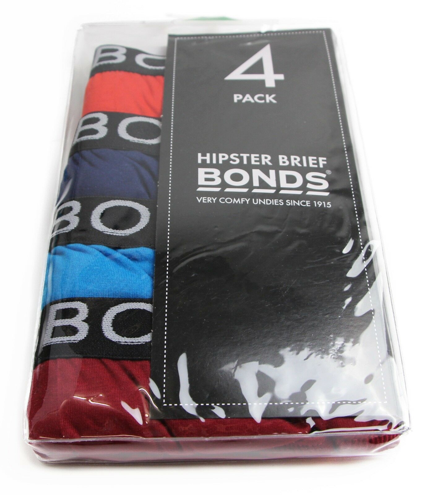 Mens Bonds 4 Pairs Action Hipster Briefs Brief Jocks Underwear - Choose Your Pairs