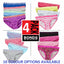 Bonds Girls 4 Pairs Underwear Kids Briefs Undies - Assorted