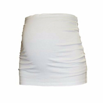 Maternity Belly Band Cover Pregnancy Baby Support Strap  - White