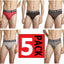 Bonds Mens 5 Pairs Hipster Cotton Underwear Mens Briefs Pairs Black S M L Xl Xxl