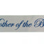 Sashes Hens Sash Party Bridal White/Blue - Mother Of The Bride