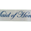 Sashes Hens Sash Party White/Blue - Maid Of Honour