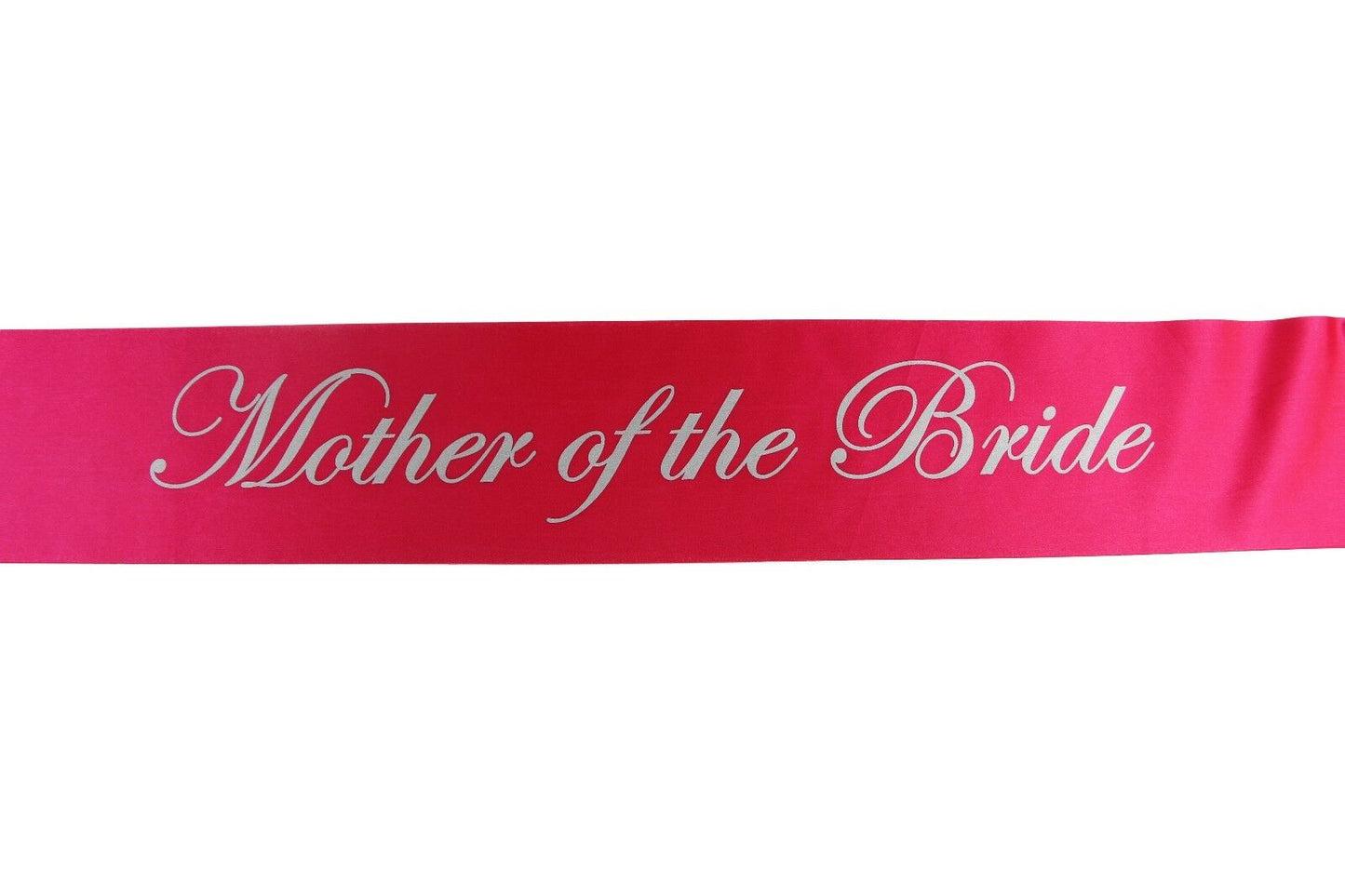 Sashes Hens Sash Party Bridal Hot Pink/Silver - Mother Of The Bride