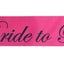 Sashes Hens Sash Party Hot Pink/Black - Bride To Be