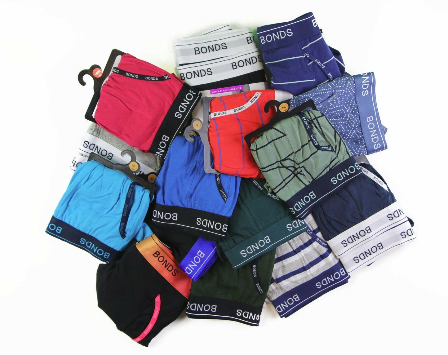 20 X Mens Bonds Fit Trunks Briefs Boxer Assorted Underwear