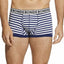 Authentic Bonds Mens Striped Fit Trunk Trunks Underwear Black Blue White Grey