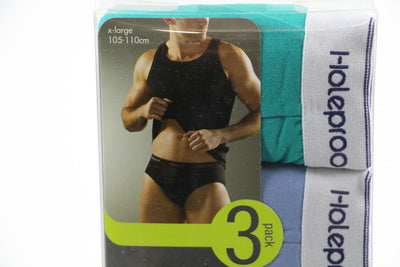 6 Pairs  Mens Holeproof Cotton Mens Brief Underwear Undies Cotton