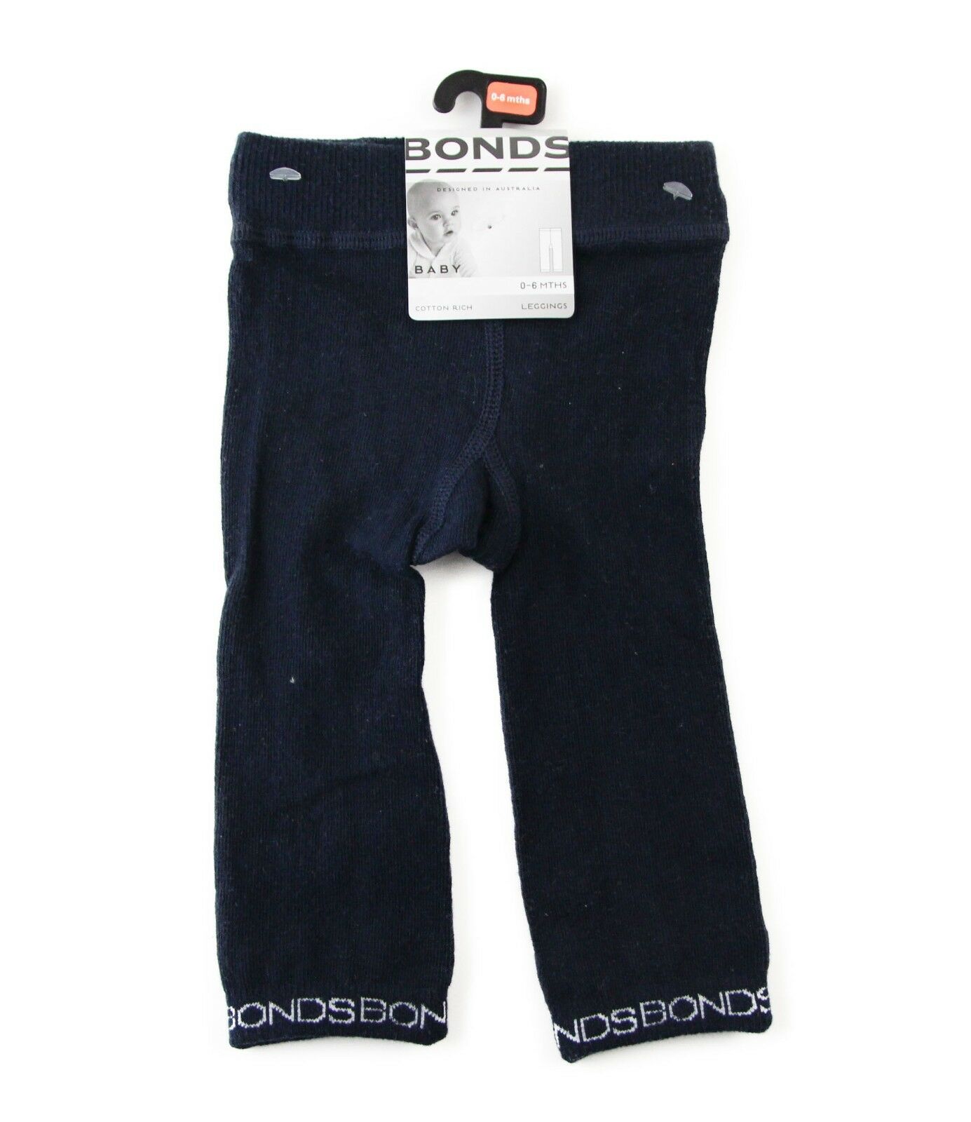 Bonds Baby Classics Legging Leggings Navy / Pink / Grey Boy Girl Toddler Pants