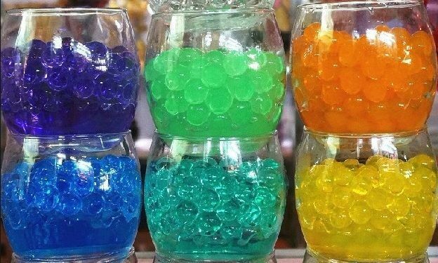 10G Crystal Soil Water Beads Jelly Ball Vase Filler Home Wedding Decorations