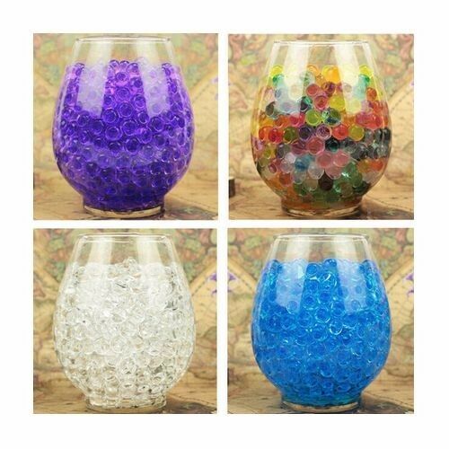 1 Pack X Crystal Soil Water Beads Ball Vase Filler Home Wedding Decorations