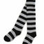 Over The Knee Socks Striped Stripe Costume Long Stockings Black White Red Blue