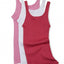 6 Pack Teena Cotton Singlet Bonds Kids Girls Singlets Vest Vests White Pink Top