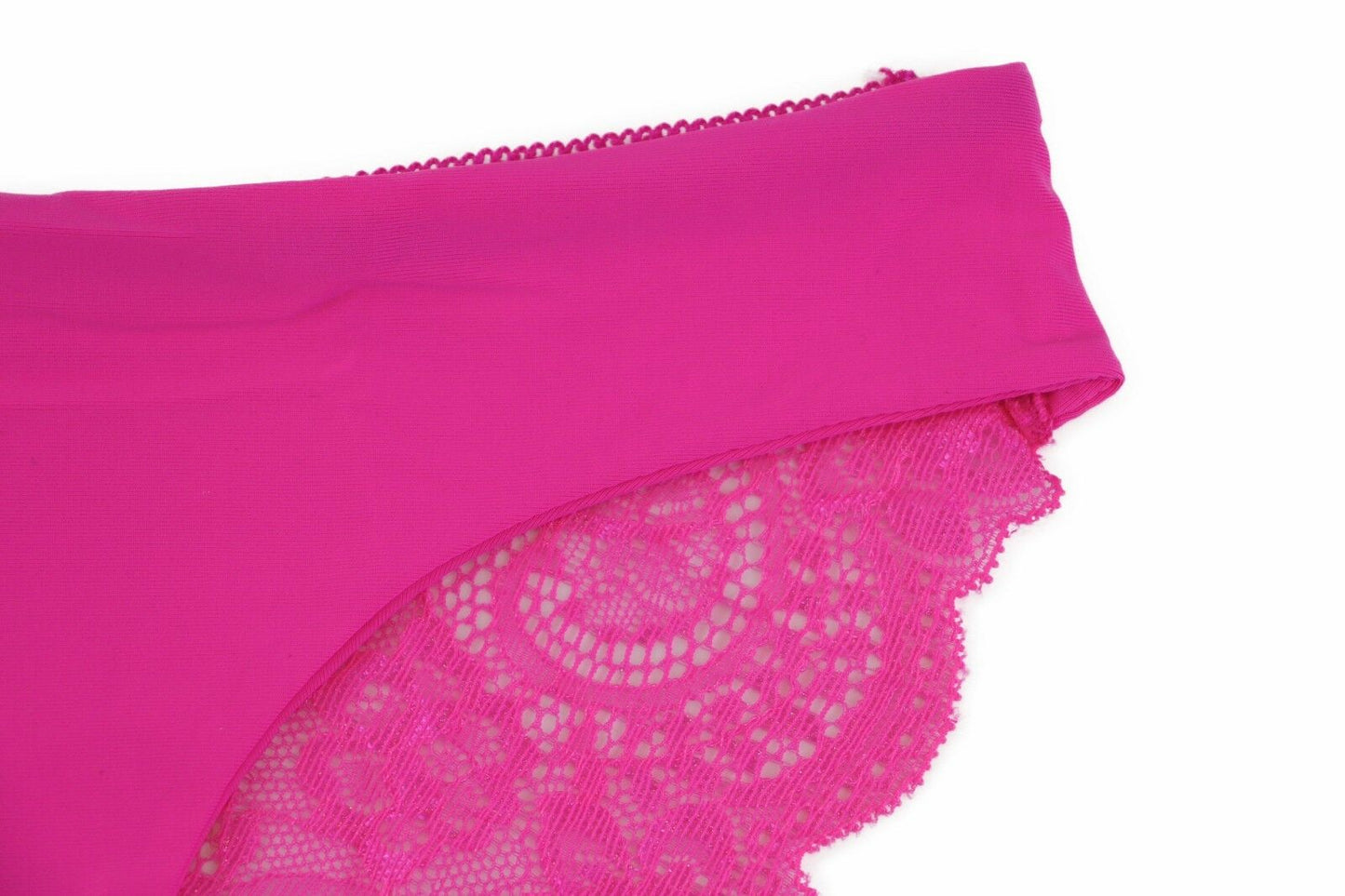 Womens Sexy Underwear With Lace Back Panties Undies Lingerie Hot Pink