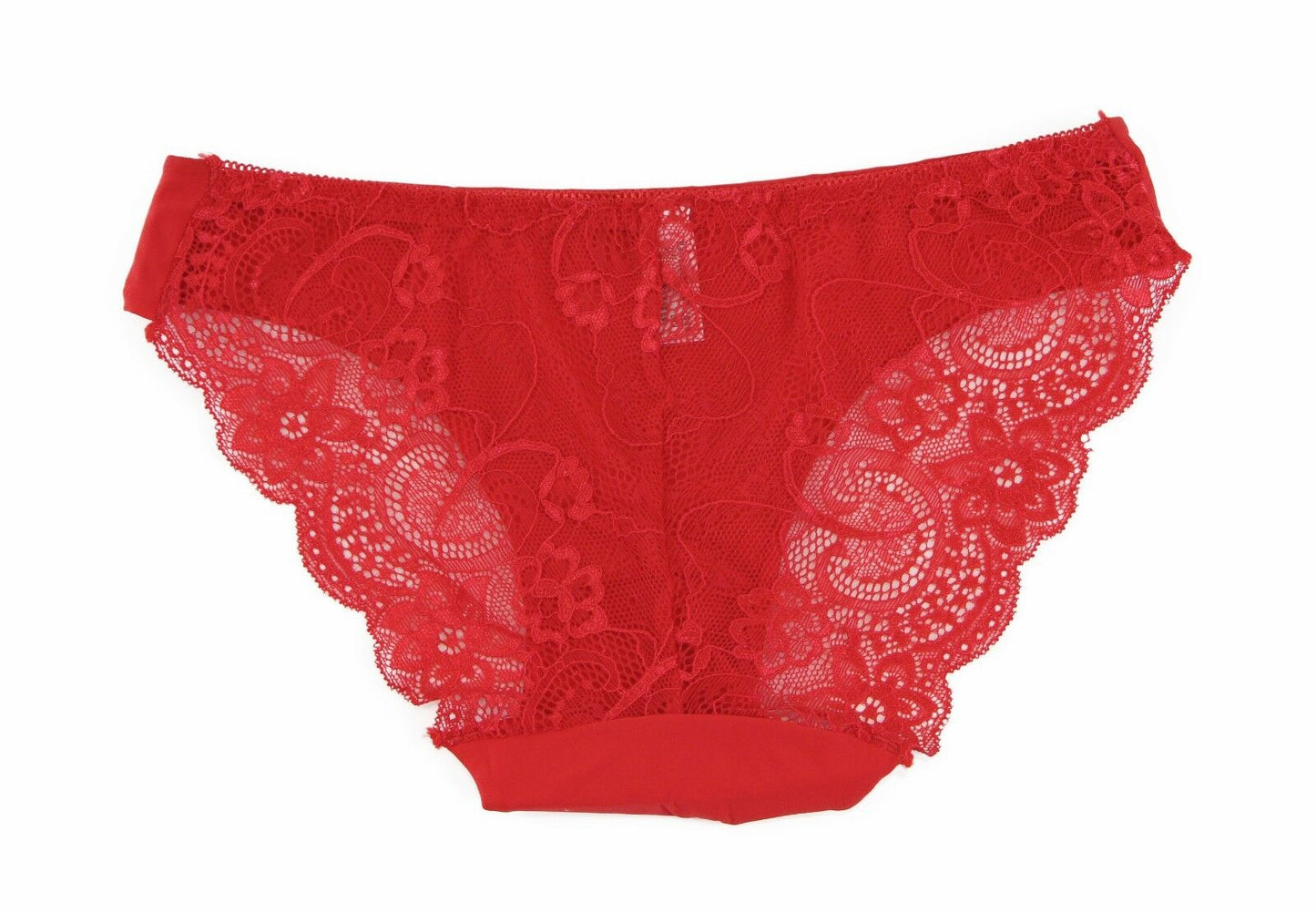 Womens Sexy Underwear With Lace Back Panties Undies Lingerie Red