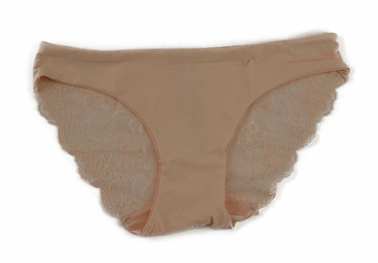 Womens Sexy Underwear With Lace Back Panties Undies Lingerie Soft Peach