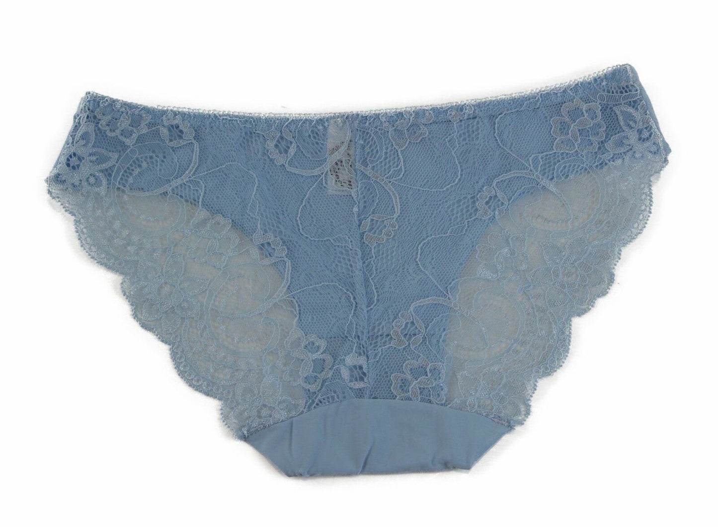 Womens Sexy Underwear With Lace Back Panties Undies Lingerie Blue