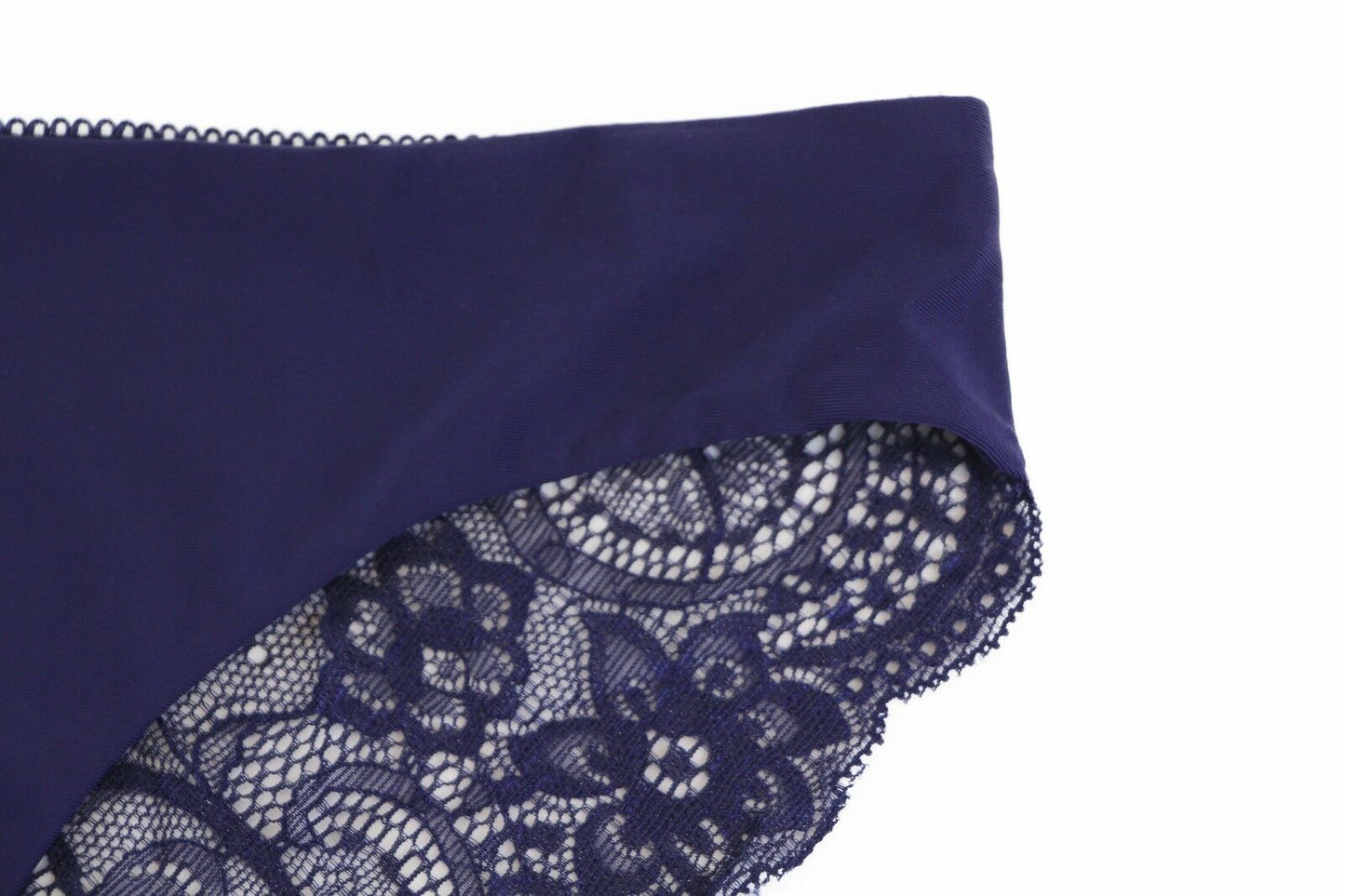 Womens Sexy Underwear With Lace Back Panties Undies Navy Lingerie