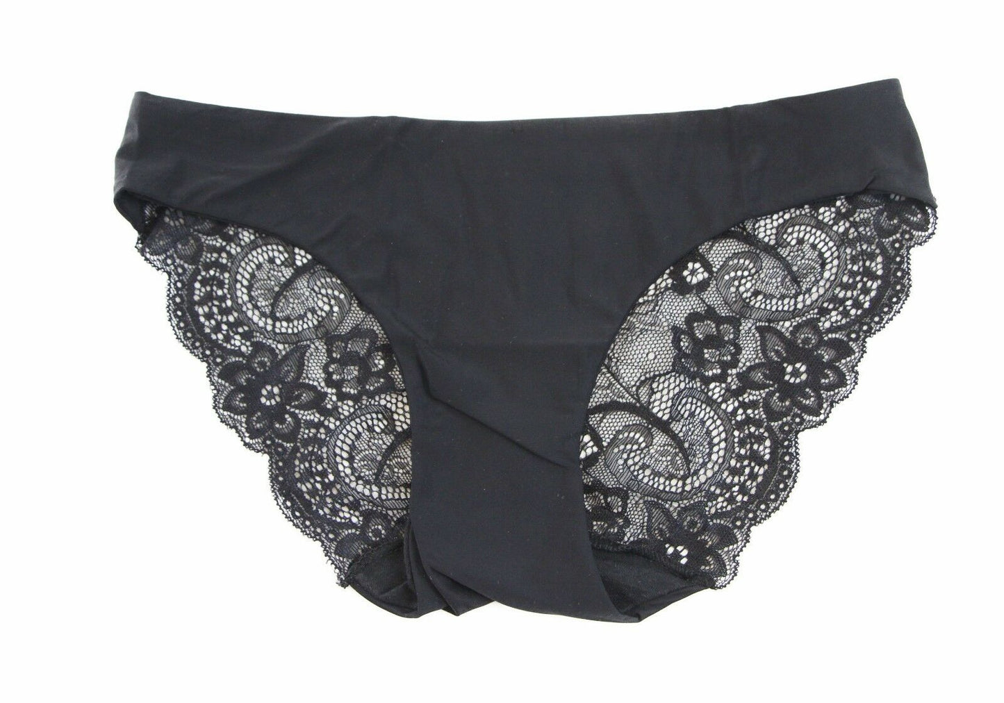 Womens Sexy Underwear With Lace Back Panties Undies Lingerie Black White Nude