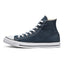 Mens Converse Chuck Taylor All Star Navy Hi Top Lace Up Casual Shoe