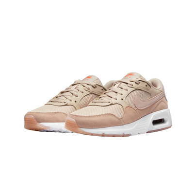 Womens Nike Air Max Sc Fossil Stone/ Pink Oxford Athletic Shoes