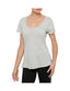 Bonds Womens Scoop Neck Tee T-Shirt Top Cotton Grey