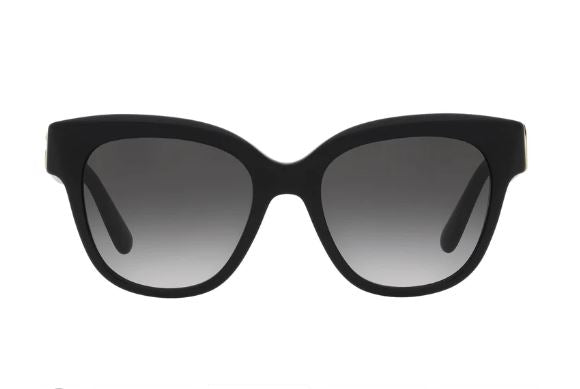 Womens Dolce & Gabbana Sunglasses Dg4407 Black/ Grey Gradient Sunnies