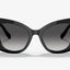 Womens Dolce & Gabbana Sunglasses Dg4405 Black/ Grey Gradient Sunnies