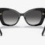 Womens Dolce & Gabbana Sunglasses Dg4405 Black/ Grey Gradient Sunnies