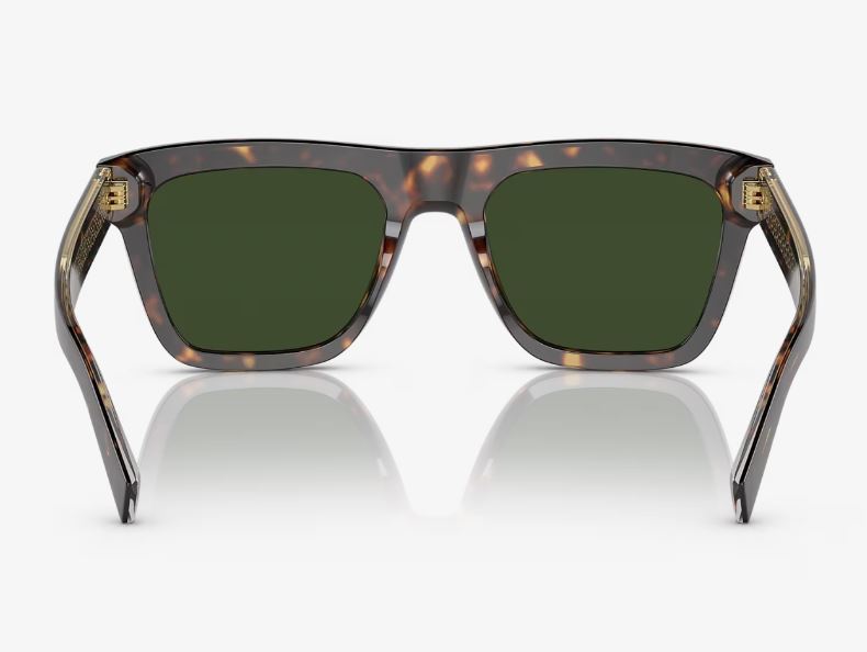 Mens Dolce & Gabbana Sunglasses Dg4420 Havana/ Dark Green Sunnies