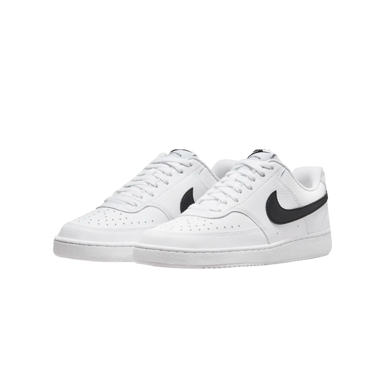 Womens Nike Court Vison Low White Athletic Shoes