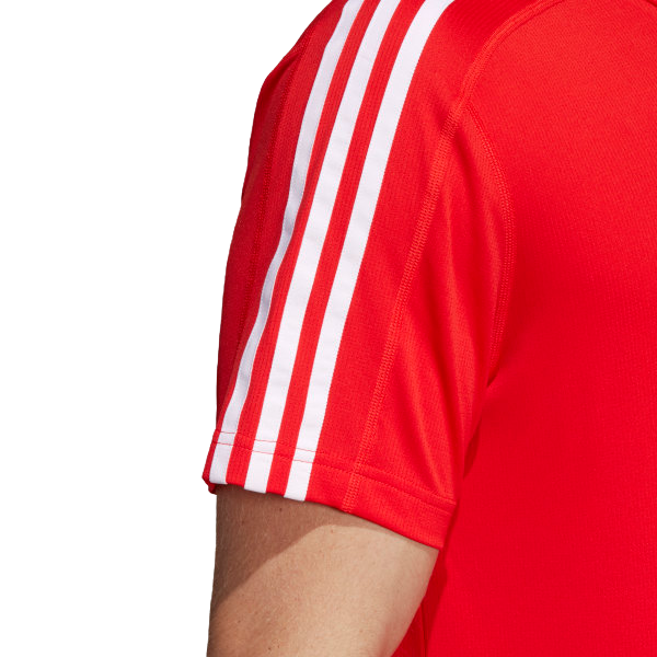 Adidas Mens D2d 3-Stripes Training Active Tee T-Shirt