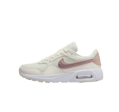 Womens Nike Air Max Sc Se Sail/ Pink Oxford Athletic Shoes