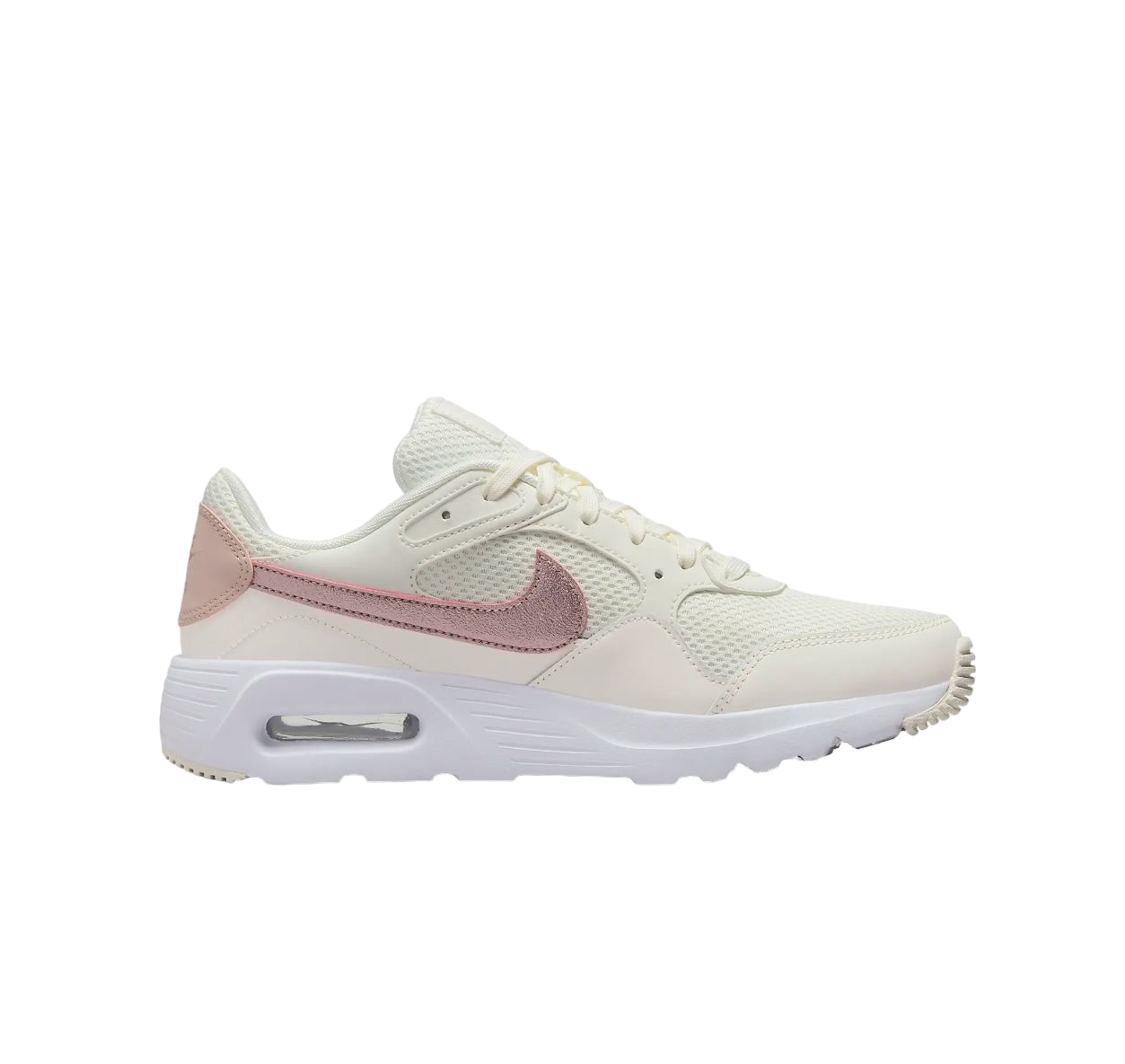 Womens Nike Air Max Sc Se Sail/ Pink Oxford Athletic Shoes