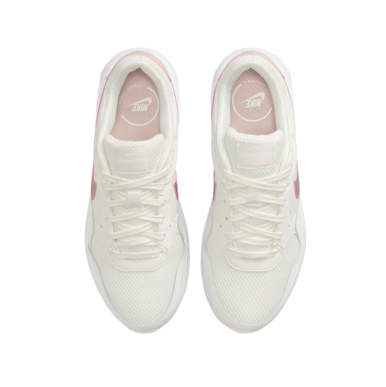 Womens Nike Air Max Sc Se Sail/ Pink Oxford Athletic Shoes