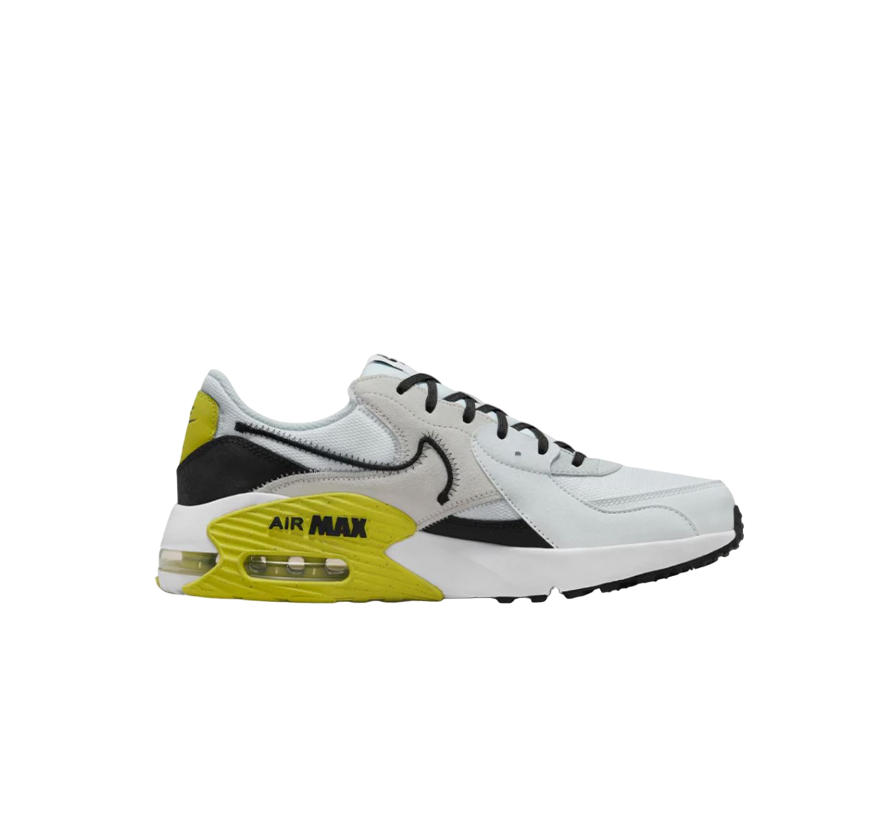 Mens Nike Air Max Excee White/ Cactus/ Platinum Athletic Shoes