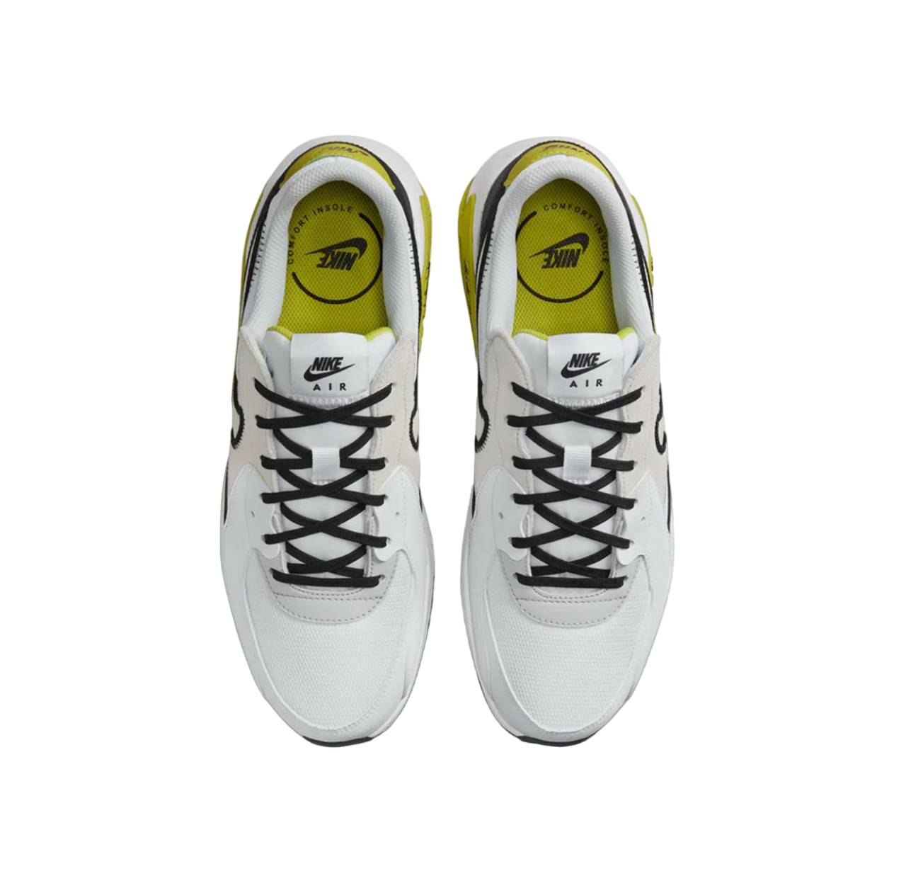 Mens Nike Air Max Excee White/ Cactus/ Platinum Athletic Shoes