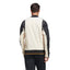 Adidas Mens Linen/Black Vrct Comfy Collegiate Zipup Jacket