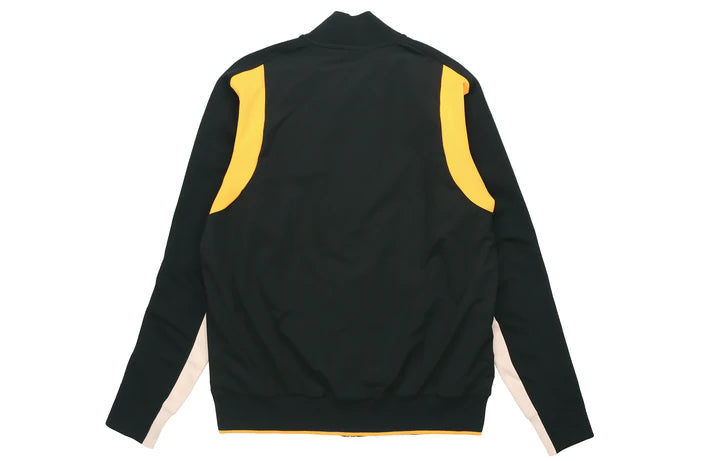 Adidas Mens Black/Black/Real Gold Vrct Comfy Collegiate Zipup Jacket