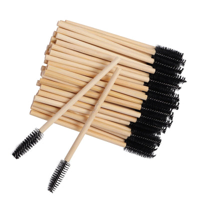 Miosh Eco Friendly Disposable Eyelash Mascara Wands Spoolies 50PCS