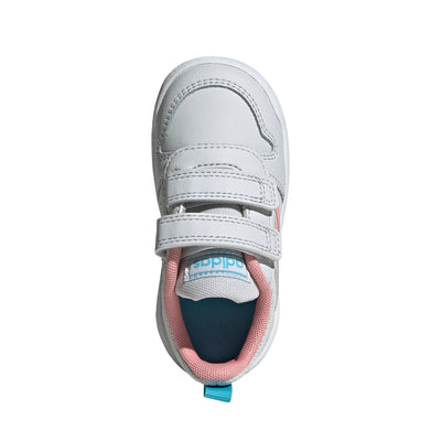 Adidas Jr Kids Girls White/Pink Tensaur Infant Shoes